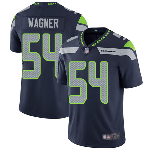 Seattle Seahawks Limited Navy Blue Men Bobby Wagner Home Jersey NFL Football #54 Vapor Untouchable